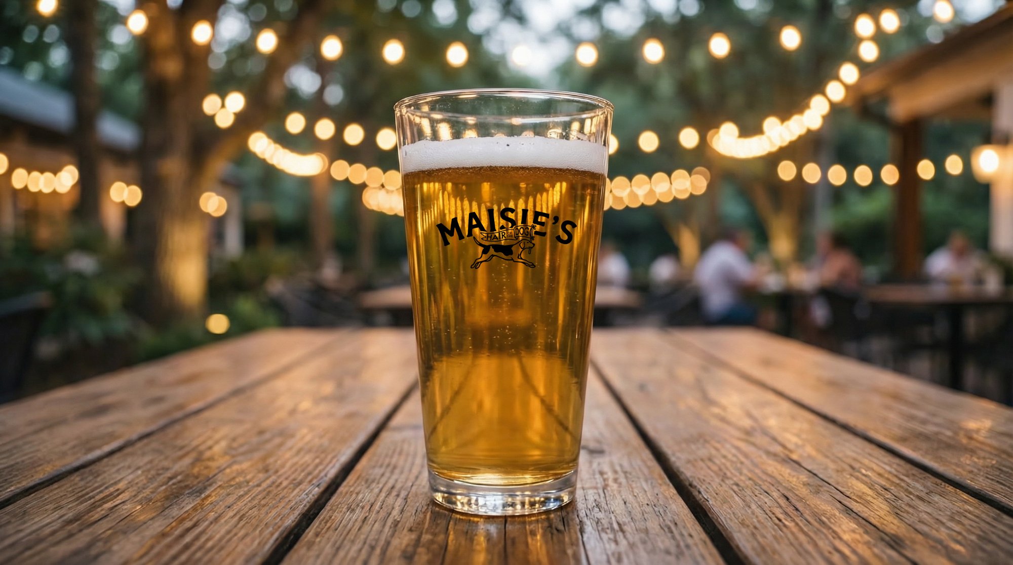 Craft beer on tap at Maisie's Green Brae