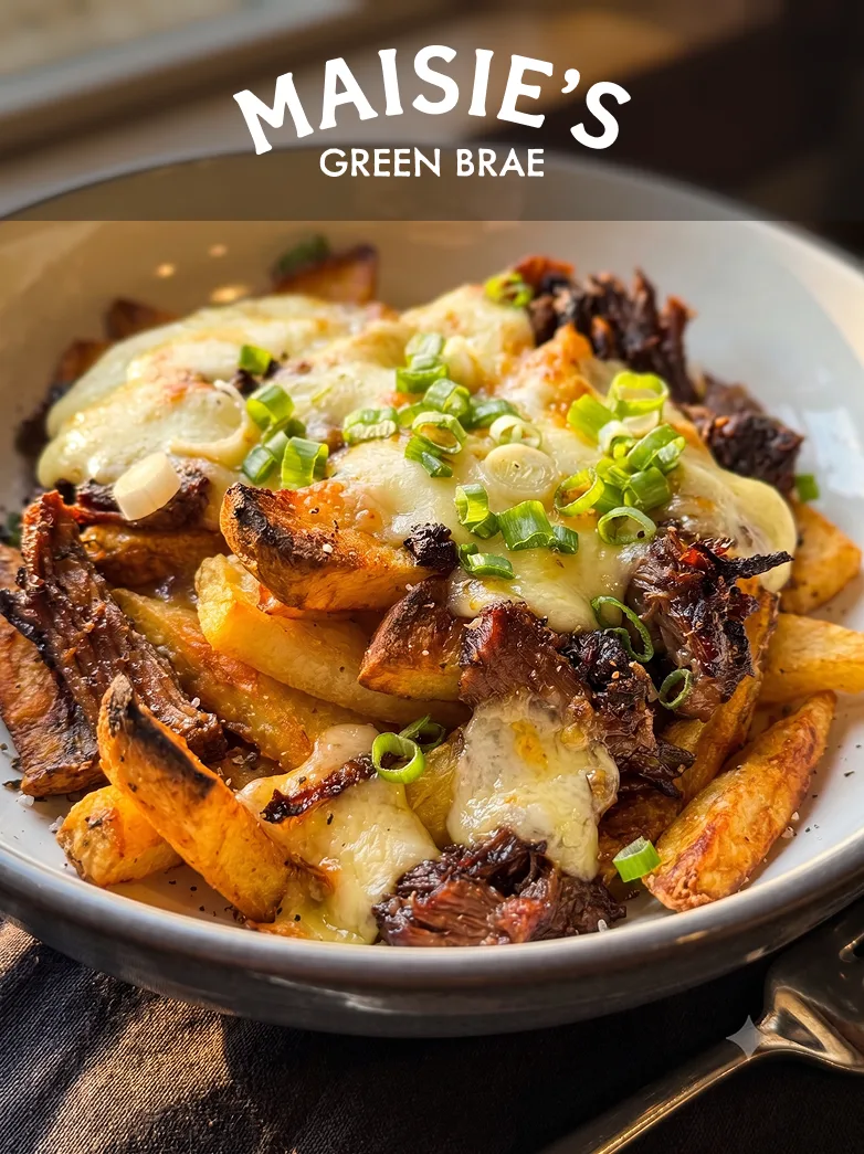 Smoked Brisket Poutine at Maisie's Green Brae