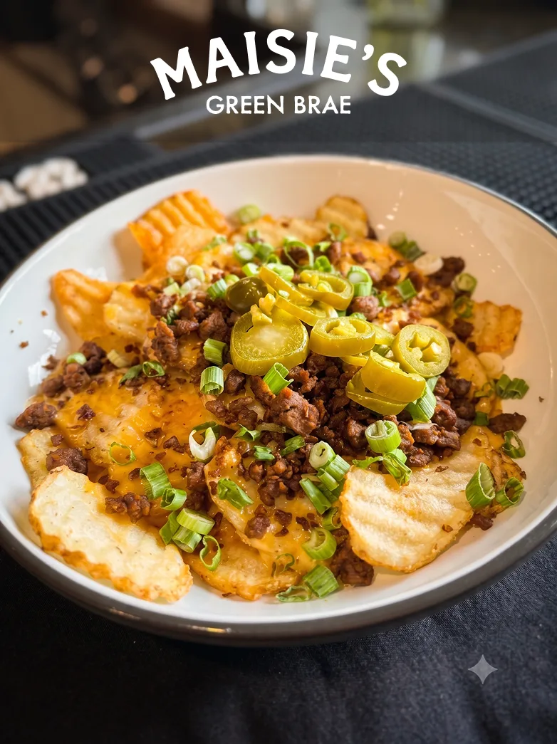 Whisky Pub Chips at Maisie's Green Brae